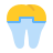 color style 치과 크라운 icon