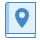 blue ui style city guide icon