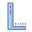 cute color style l icon