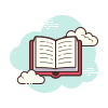 cloud style literatur icon
