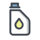 pastel color style oil icon
