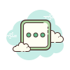 cloud style 더 icon