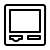 ios 17 outlined style self service kiosk icon