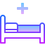 gradient style hospital room icon