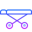 gradient style 医院轮床 icon