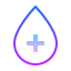 gradient style rh+ icon