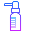 gradient style 목구멍 스프레이 icon
