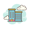 cloud style unternehmen icon