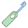 office m style brushing teeth icon