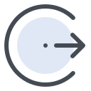 Logout Rounded icon