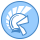 blue ui style 델파이 icon