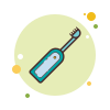 bubbles style brushing teeth icon