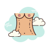 cloud style cirugía plástica icon