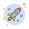 Rocket icon