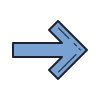 color hand drawn style 화살 icon