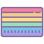 cute color style lgbt flag icon