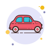 bubbles style fiat 500 icon