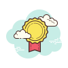 cloud style 상 icon