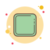 bubbles style 중지 icon