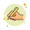 Hand With Pen icon