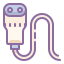 cute color style appliance coupler icon