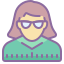 cute color style school director female skin type 7 icon