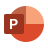 Microsoft PowerPoint 2019 icon