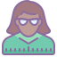 School Director Female Skin Type 6 icon