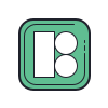 color hand drawn style icons8 nuevo logo icon