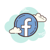 Facebookの新しい icon