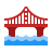 color style 다리 icon