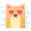 cute clipart style 고양이 icon
