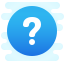 cute clipart style help icon