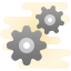 cute clipart style services icon