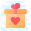 cute clipart style wedding gift icon