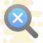 cute clipart style clear search icon