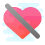 cute clipart style 싫어함 icon