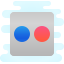 cute clipart style flickr icon