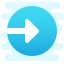 cute clipart style login icon