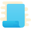 cute clipart style 종이 icon