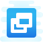 cute clipart style 창 복원 icon