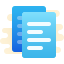cute clipart style terms and conditions icon