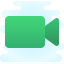 cute clipart style 영상 통화 icon