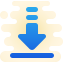 cute clipart style downloading updates icon