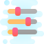 cute clipart style tune icon