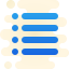 cute clipart style list icon