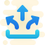 cute clipart style ausgabe icon