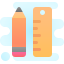 cute clipart style stationery icon