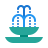 color style fountain icon