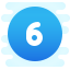 实心圈6 icon